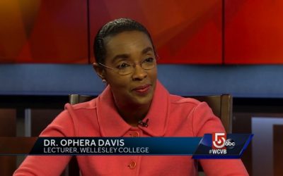 TV interview in Boston in CBS affiliate WCVB  “CityLine Women in Charge: Hillary, Wellesley, and the Glass Ceiling”