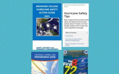 Week #10 Hurricane Season Series – Find your state’s Preparedness Guide