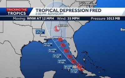 Week #13 Hurricane Season Series: The Peak of Hurricane Season, Tropical Depression Fred, and a new system heading our way!