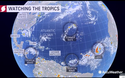 Week #16 Hurricane Season Series:  Watching the Tropics during the PEAK of the 2021 Hurricane Season