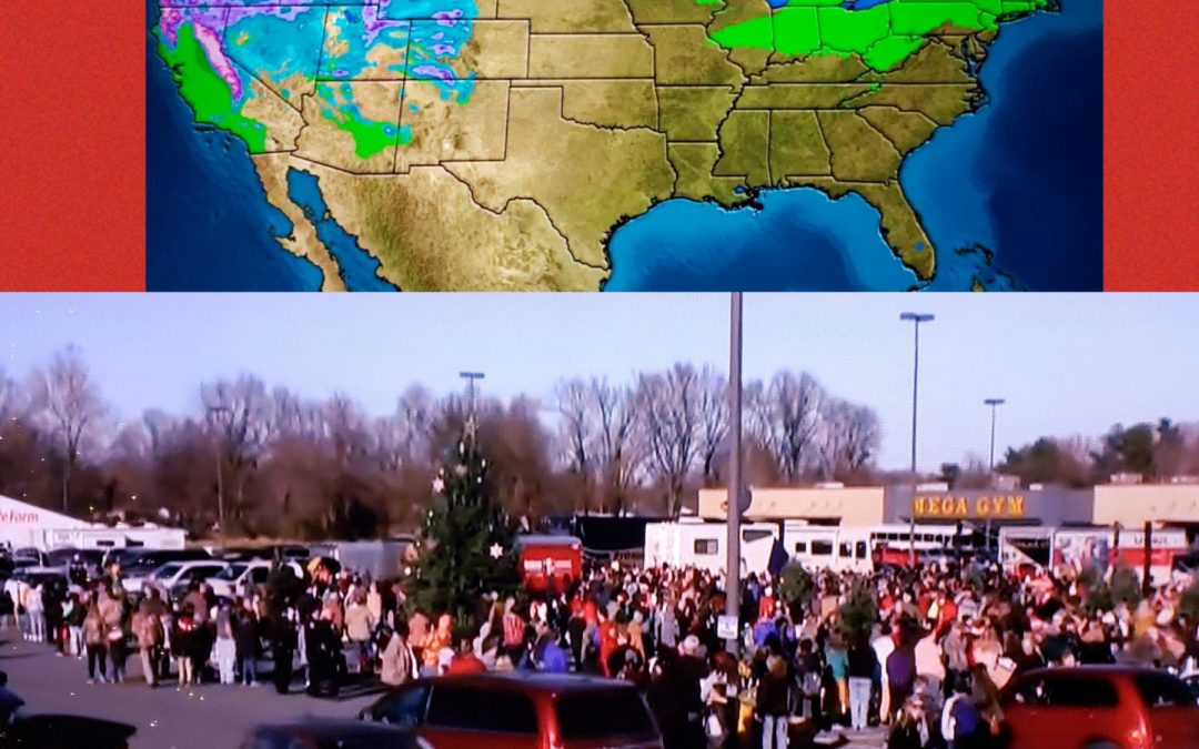 Western Weather System and How to Help Disaster Survivors This Christmas.