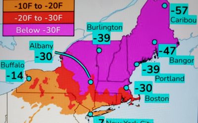 A Northeast Arctic Blast is in the Move!