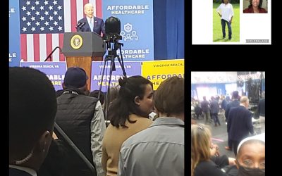 Diversion for Disasters: I saw President Biden in person this week!