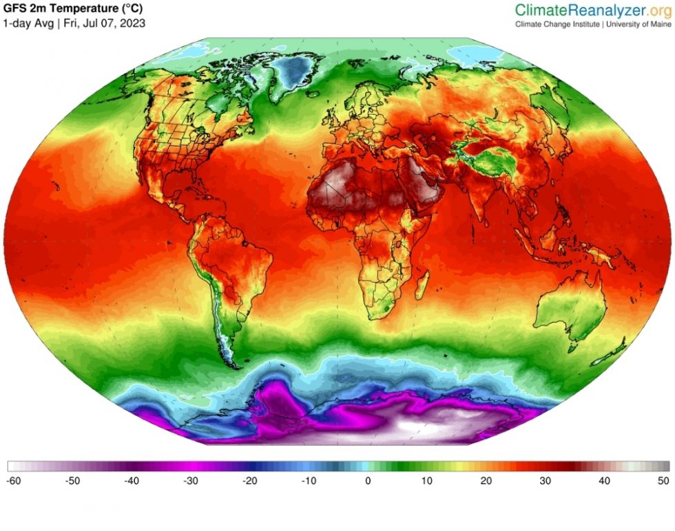 World Record Breaking Heat and How To Keep Cool. Ophera A. Davis