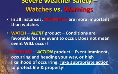 Severe Weather Tips 