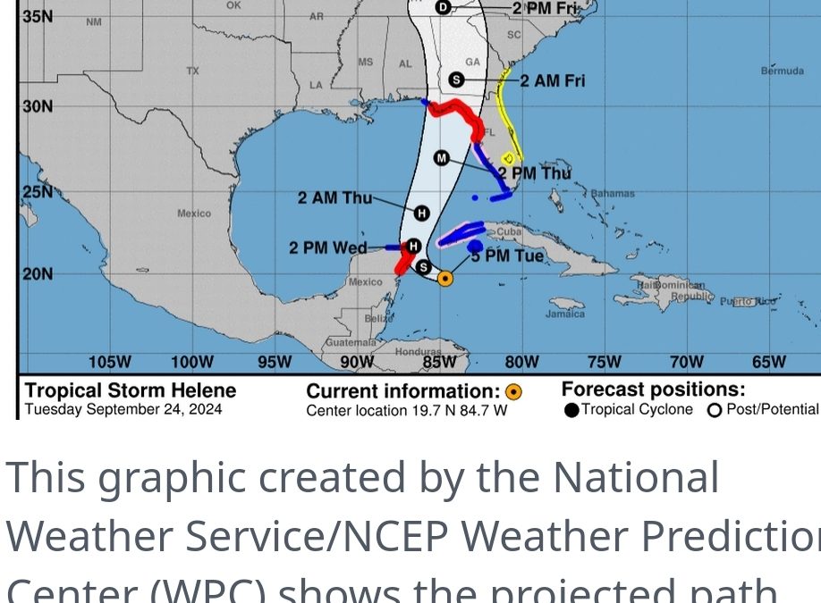 Hurricane Helene is Serious: Prepare Now